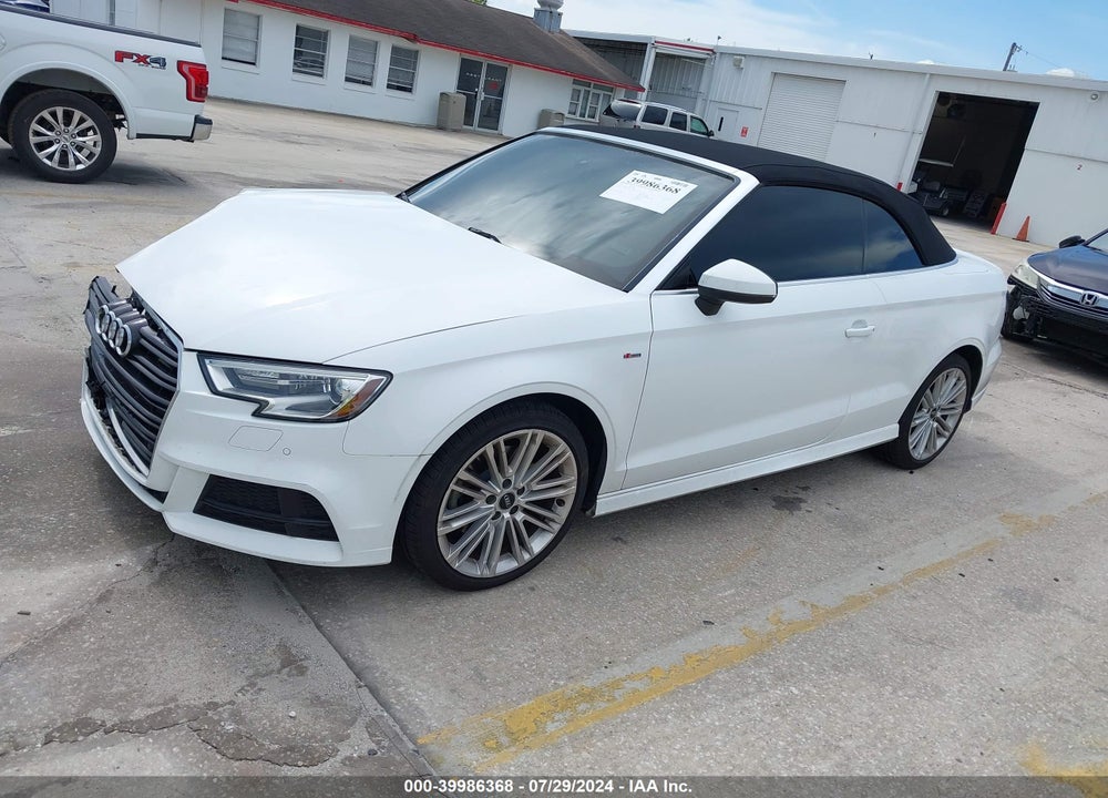 2017 AUDI A3 2.0T PREMIUM VIN: WAUY8LFF7H1025960