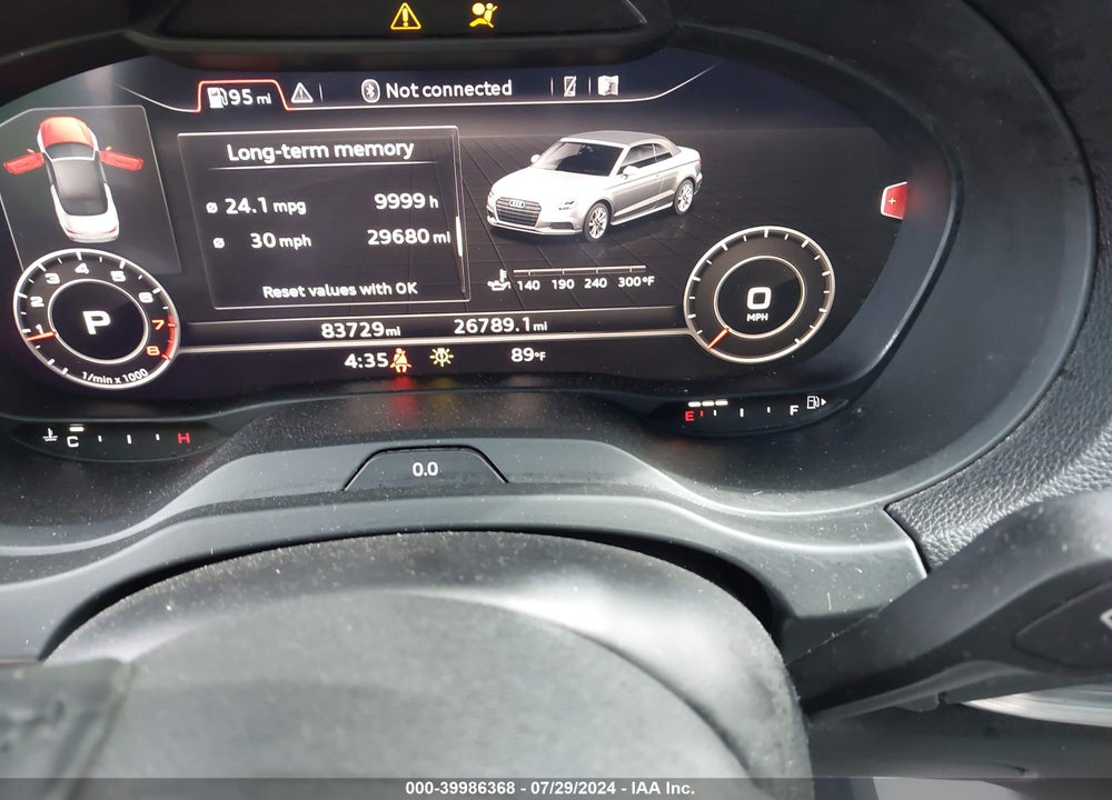 2017 AUDI A3 2.0T PREMIUM VIN: WAUY8LFF7H1025960