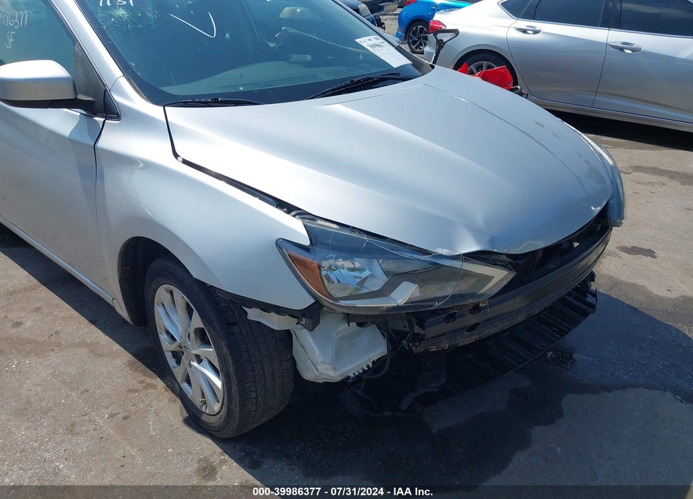 2018 NISSAN SENTRA SV VIN: 3N1AB7AP9JY305929