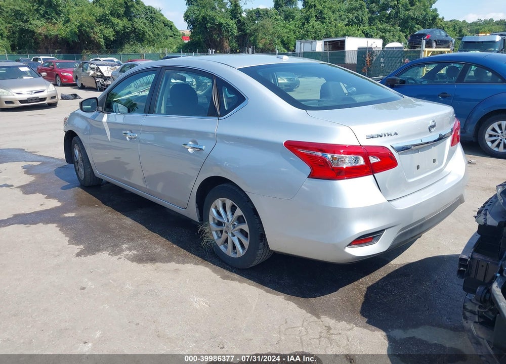 2018 NISSAN SENTRA SV VIN: 3N1AB7AP9JY305929