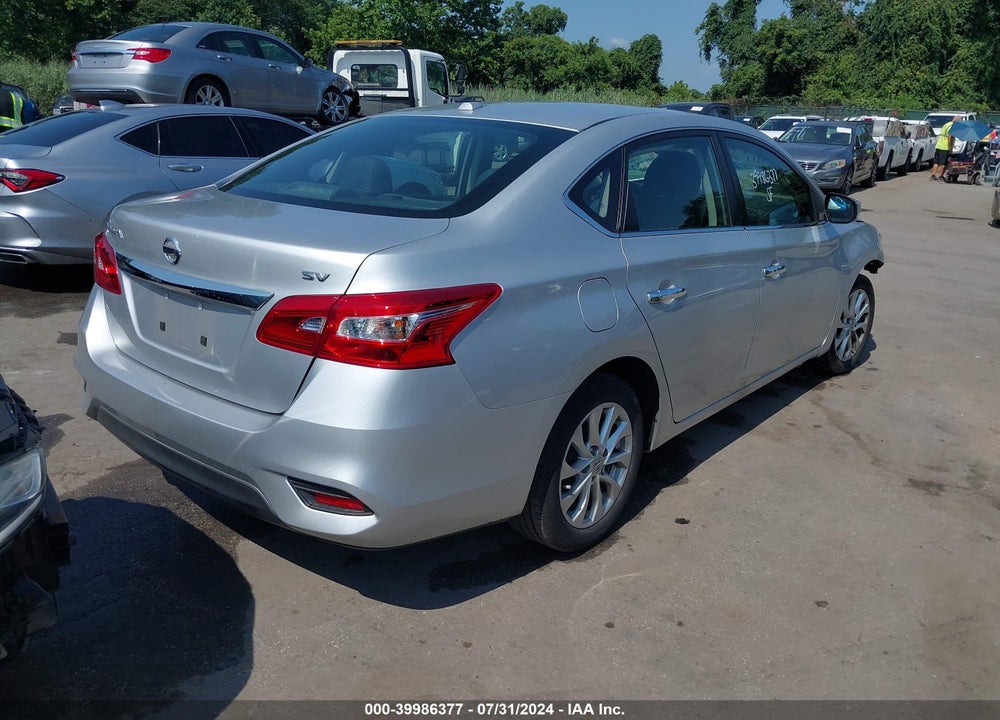 2018 NISSAN SENTRA SV VIN: 3N1AB7AP9JY305929