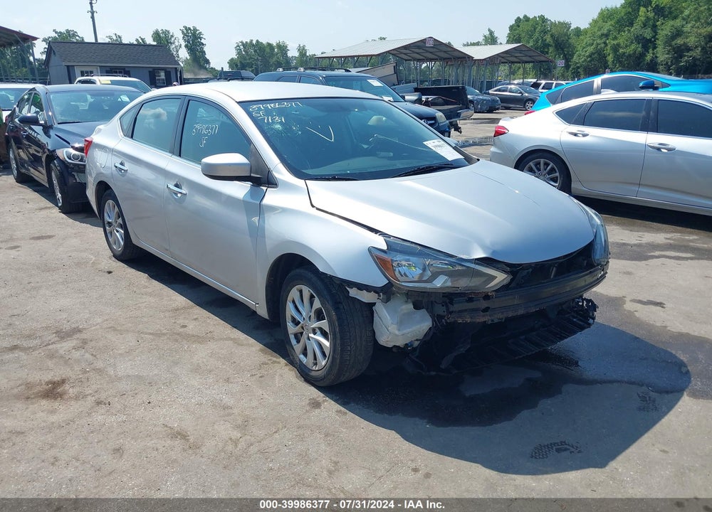 2018 NISSAN SENTRA SV VIN: 3N1AB7AP9JY305929