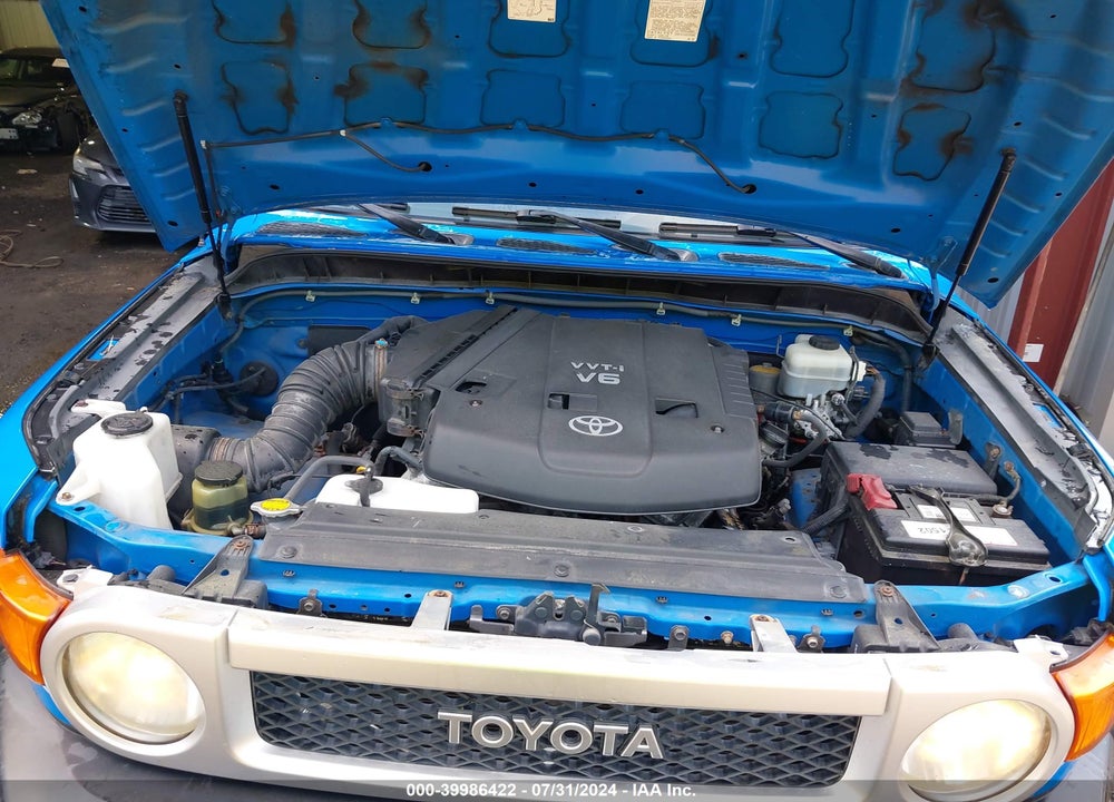 2007 TOYOTA FJ CRUISER VIN: JTEBU11F770037686