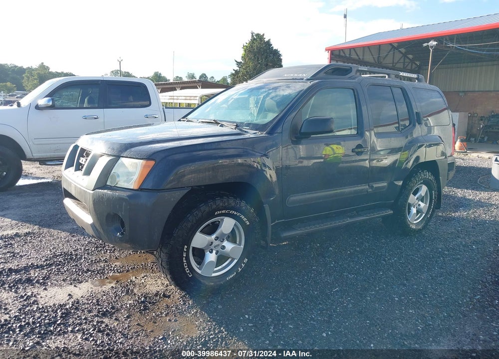 2007 NISSAN XTERRA SE VIN: 5N1AN08W77C510350