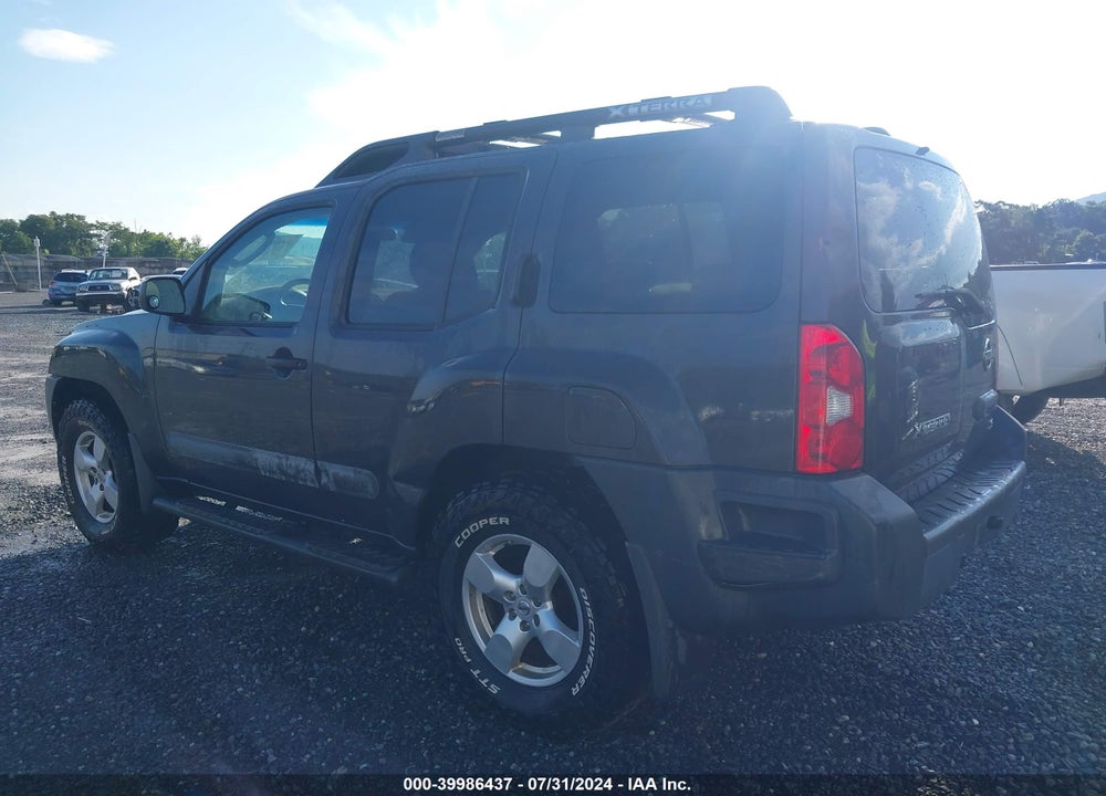 2007 NISSAN XTERRA SE VIN: 5N1AN08W77C510350