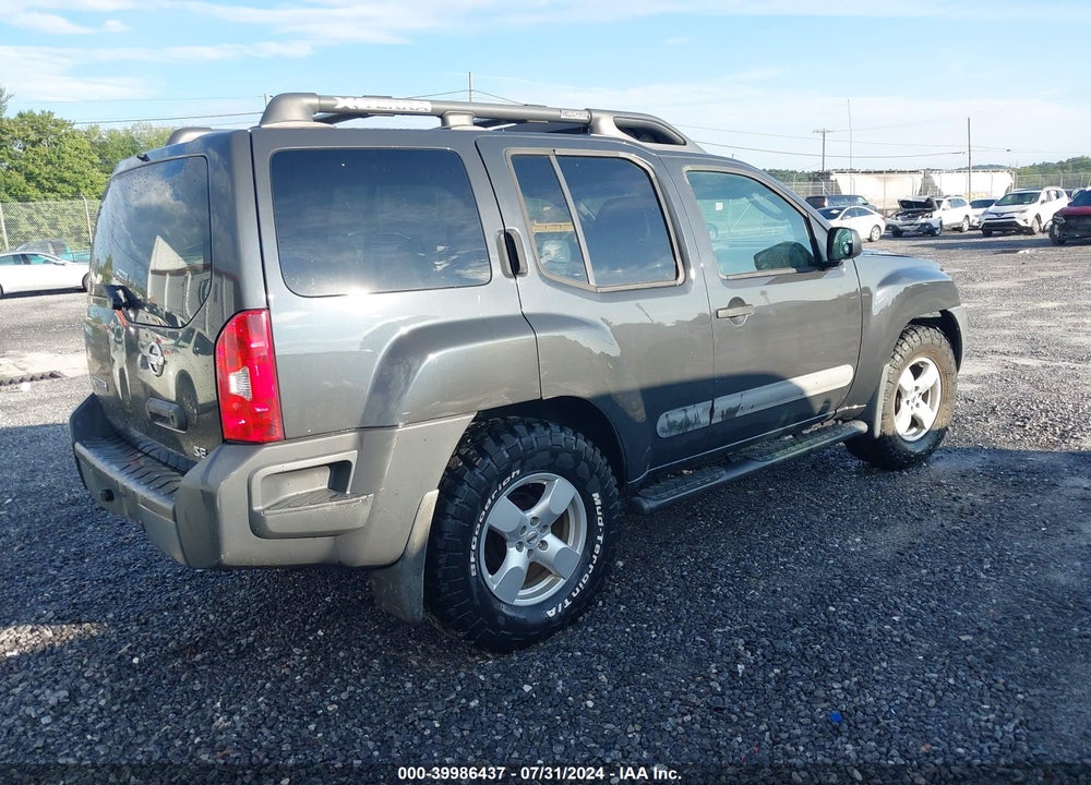 2007 NISSAN XTERRA SE VIN: 5N1AN08W77C510350