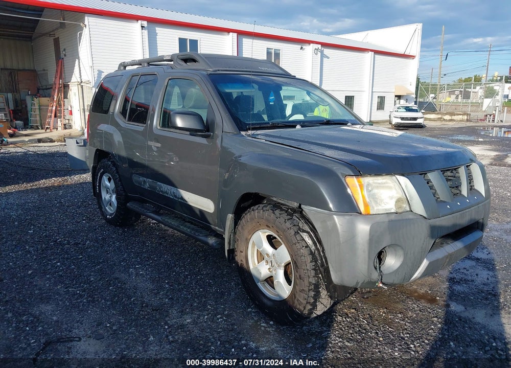 2007 NISSAN XTERRA SE VIN: 5N1AN08W77C510350