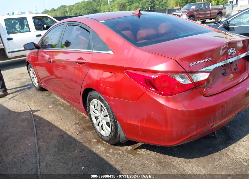 2011 HYUNDAI SONATA GLS VIN: 5NPEB4AC4BH306866