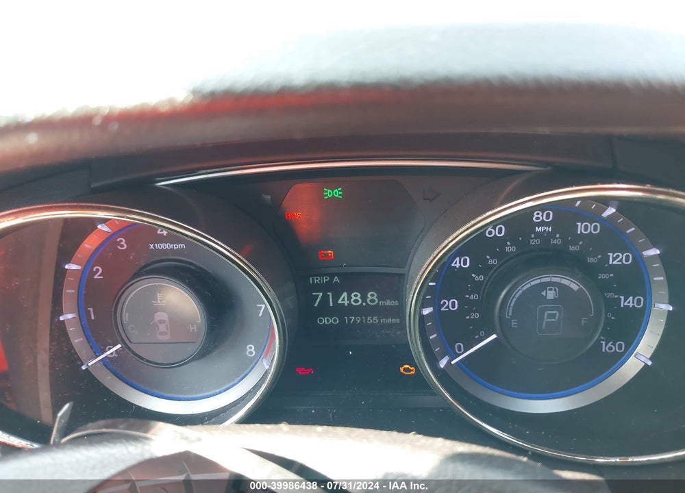 2011 HYUNDAI SONATA GLS VIN: 5NPEB4AC4BH306866