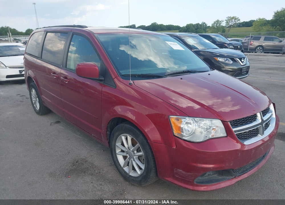 2014 DODGE GRAND CARAVAN SXT VIN: 2C4RDGCG2ER142232