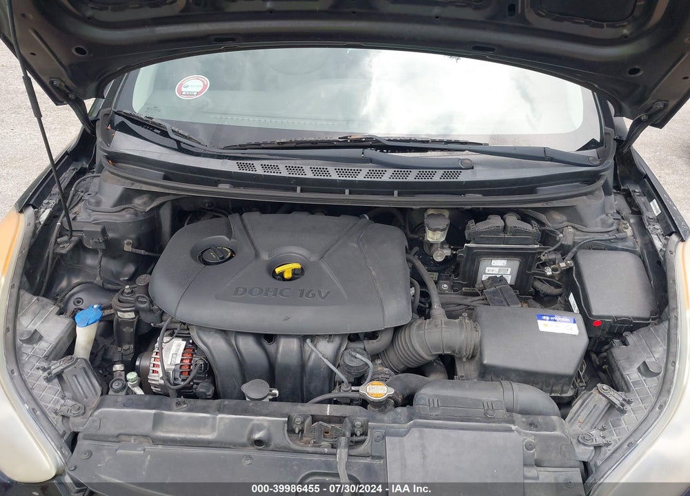 2011 HYUNDAI ELANTRA LIMITED (ULSAN PLANT) VIN: KMHDH4AE2BU151943