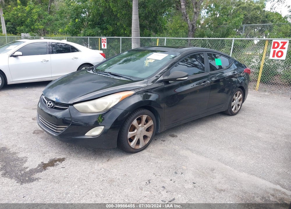 2011 HYUNDAI ELANTRA LIMITED (ULSAN PLANT) VIN: KMHDH4AE2BU151943