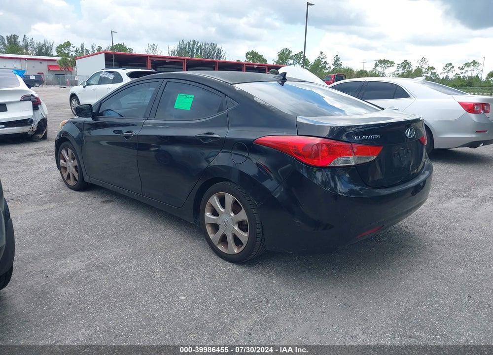 2011 HYUNDAI ELANTRA LIMITED (ULSAN PLANT) VIN: KMHDH4AE2BU151943