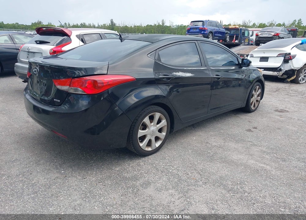 2011 HYUNDAI ELANTRA LIMITED (ULSAN PLANT) VIN: KMHDH4AE2BU151943