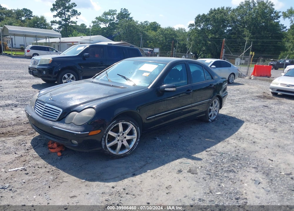 2003 MERCEDES-BENZ C 230 KOMPRESSOR SPORT VIN: WDBRF40J73F441761