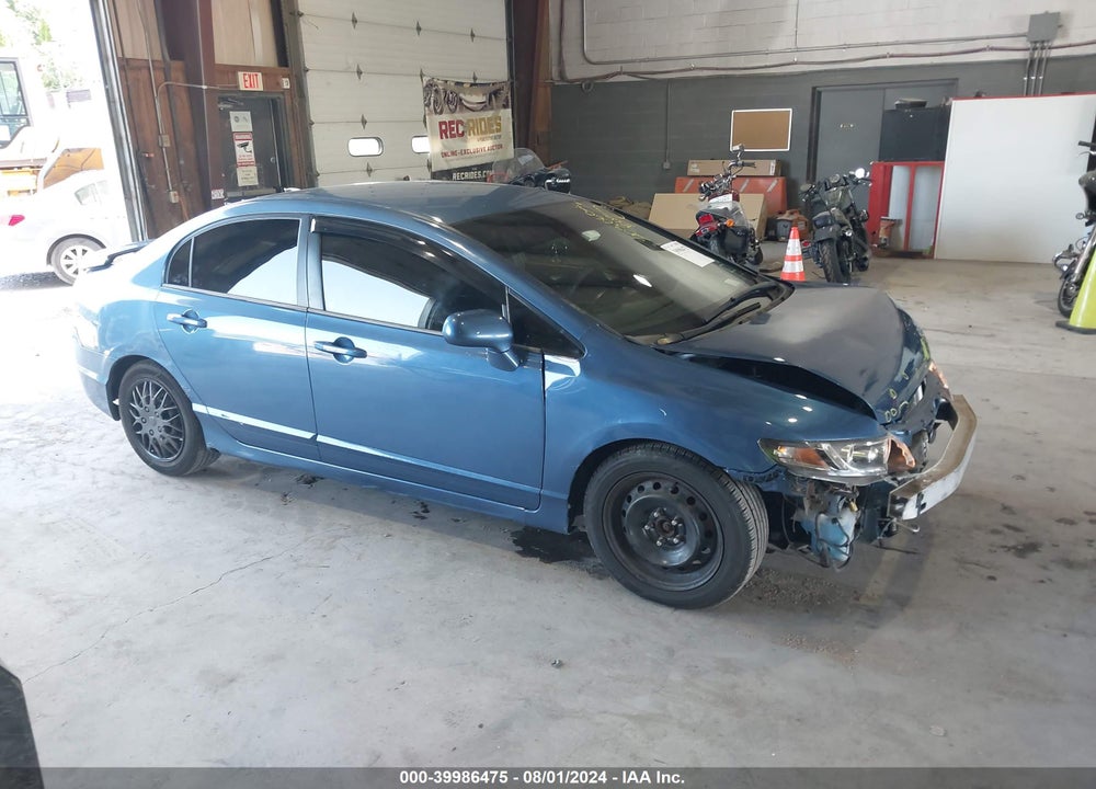 2006 HONDA CIVIC LX VIN: 1HGFA16586L102655