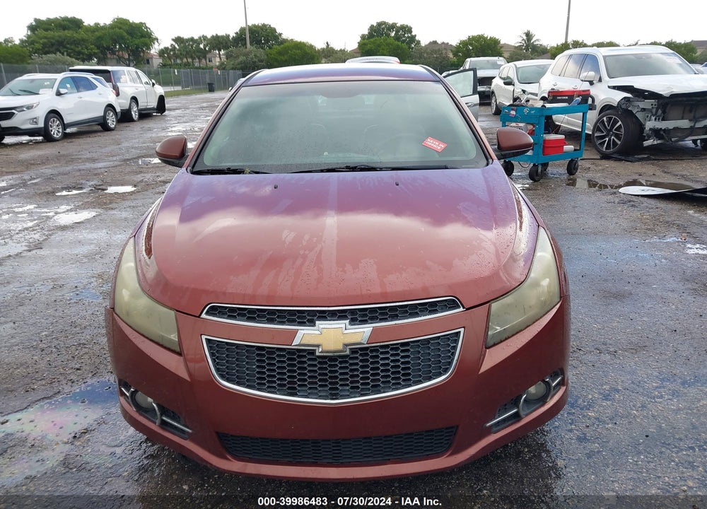 2012 CHEVROLET CRUZE 2LT VIN: 1G1PG5SC0C7286175