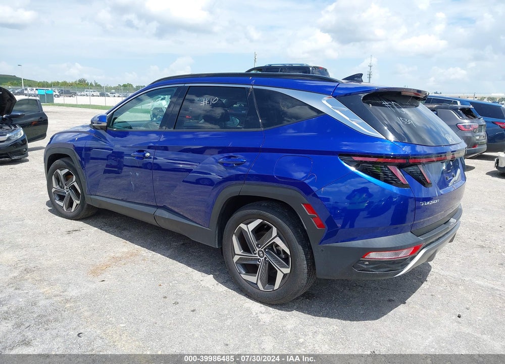 2022 HYUNDAI TUCSON LIMITED VIN: 5NMJE3AE8NH131539