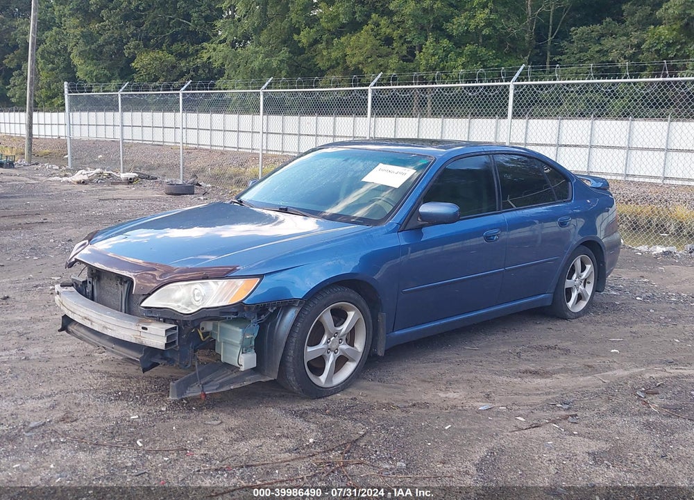2008 SUBARU LEGACY VIN: 4S3BL626687215826