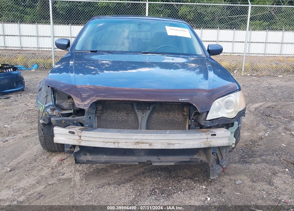 2008 SUBARU LEGACY VIN: 4S3BL626687215826