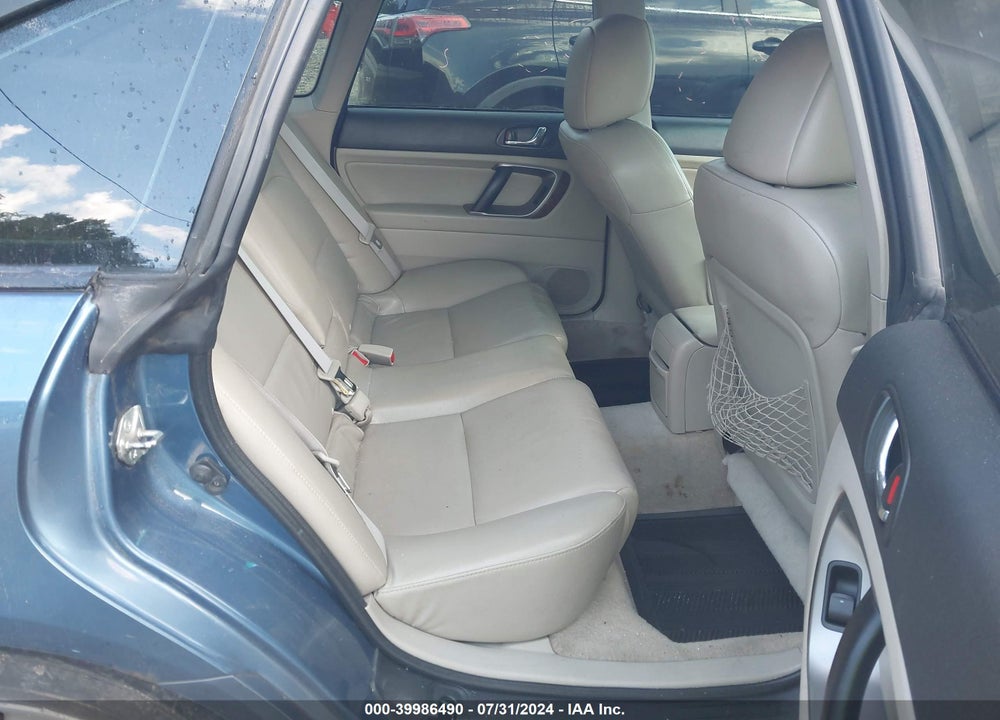 2008 SUBARU LEGACY VIN: 4S3BL626687215826