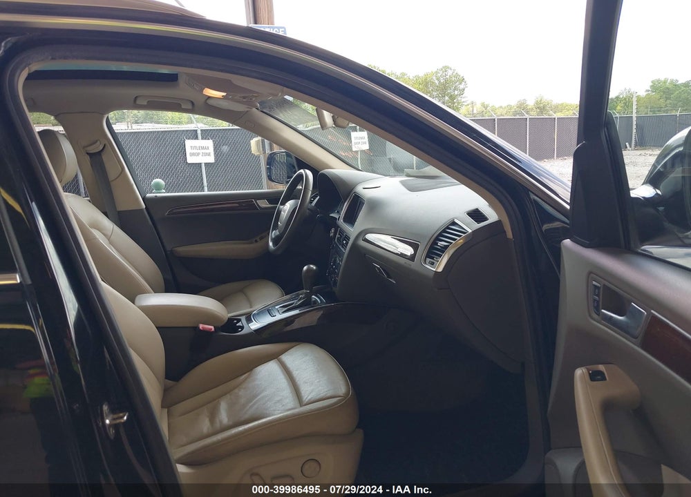 2012 AUDI Q5 2.0T PREMIUM VIN: WA1CFAFP1CA080102