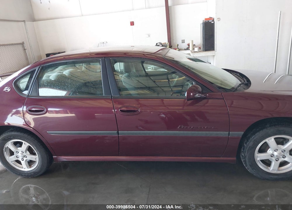 2003 CHEVROLET IMPALA LS VIN: 2G1WH52K739250529