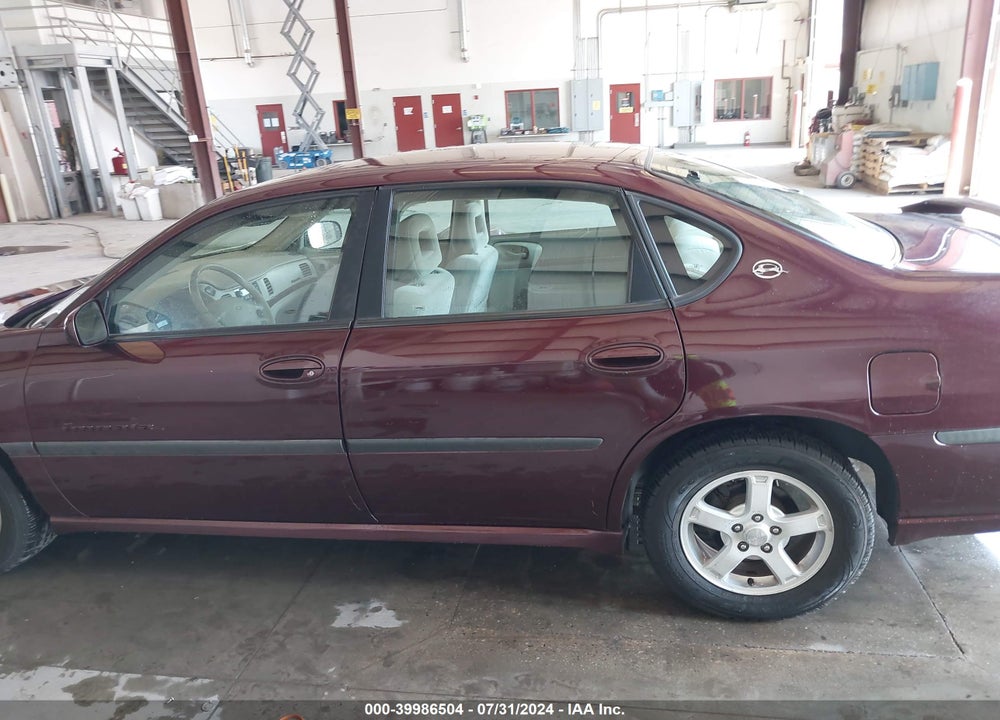 2003 CHEVROLET IMPALA LS VIN: 2G1WH52K739250529