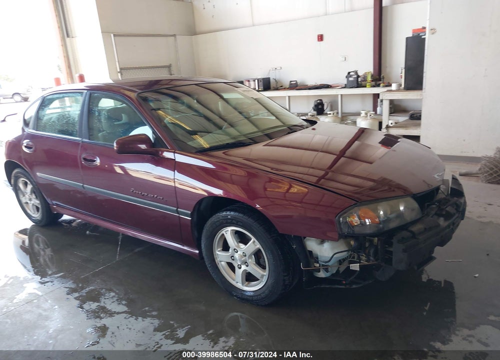 2003 CHEVROLET IMPALA LS VIN: 2G1WH52K739250529