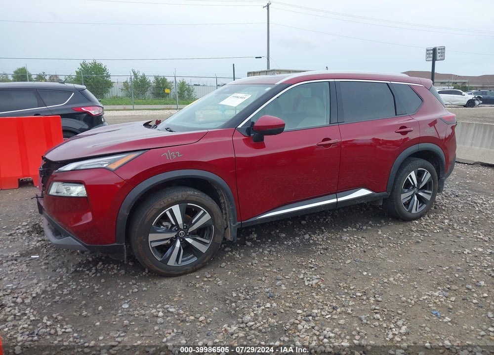 2021 NISSAN ROGUE SL INTELLIGENT AWD VIN: 5N1AT3CB4MC836470