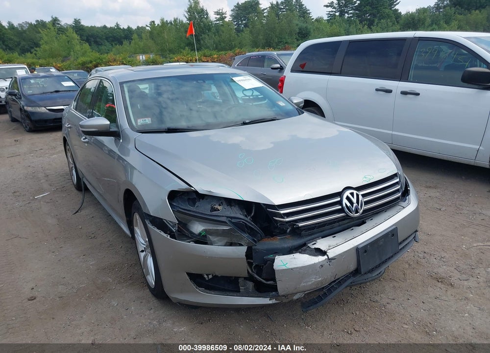 2014 VOLKSWAGEN PASSAT 1.8T SE VIN: 1VWBT7A38EC089529