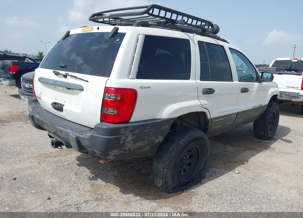 1999 CHEROKEE JEEP GRAND  LAREDO VIN: 1J4GW58S5XC538860