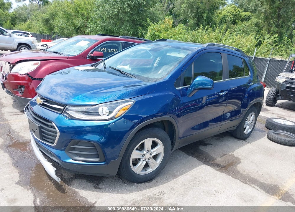 2019 CHEVROLET TRAX LT VIN: 3GNCJLSB5KL318476