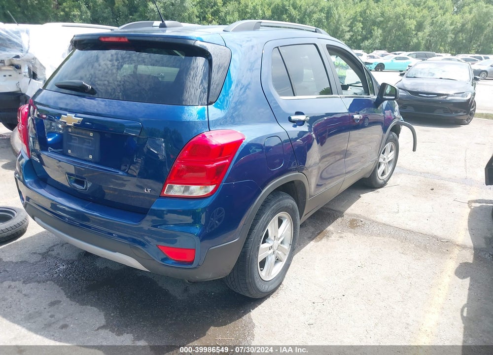 2019 CHEVROLET TRAX LT VIN: 3GNCJLSB5KL318476