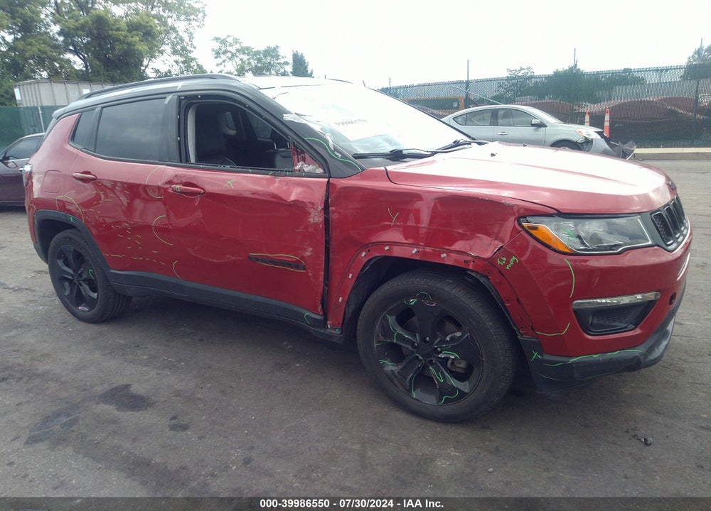 2019 JEEP COMPASS ALTITUDE 4X4 VIN: 3C4NJDBB1KT813328