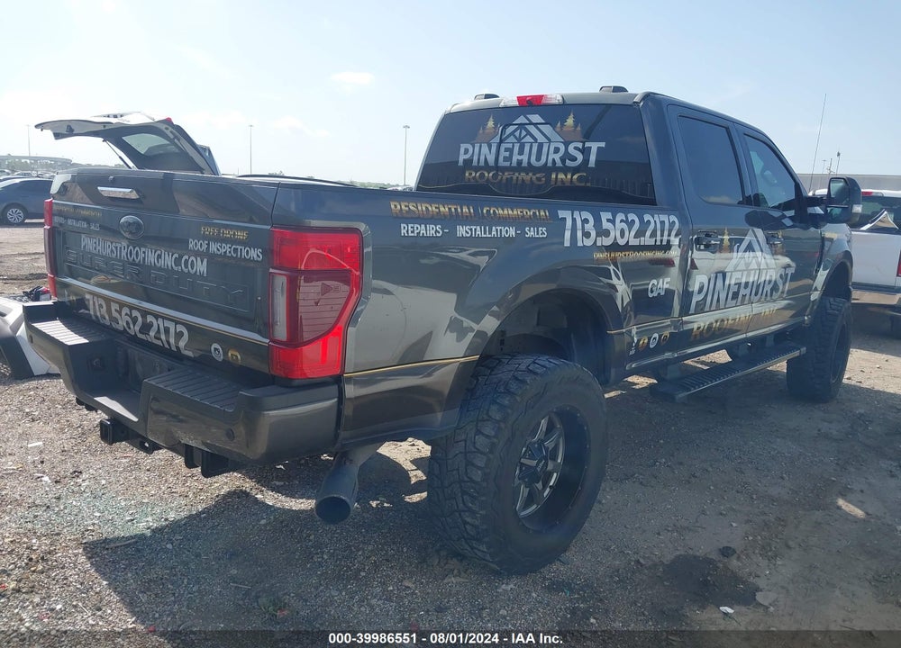 2020 FORD F-250 LARIAT VIN: 1FT7W2BN7LEC69170