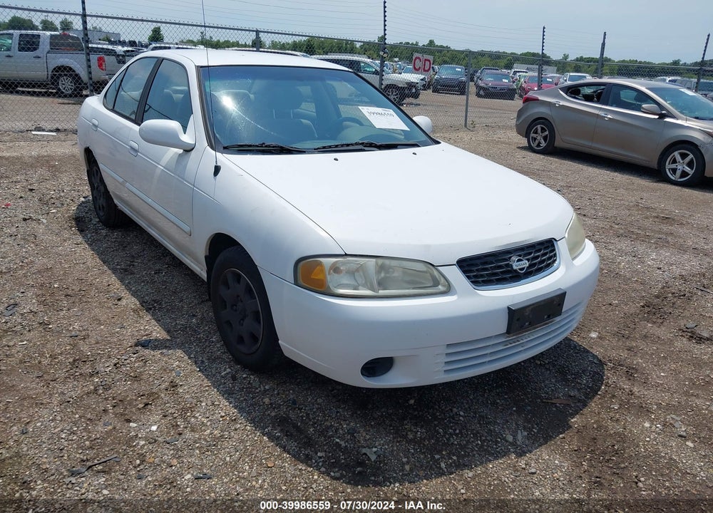 2002 NISSAN SENTRA GXE VIN: 3N1CB51DX2L631014
