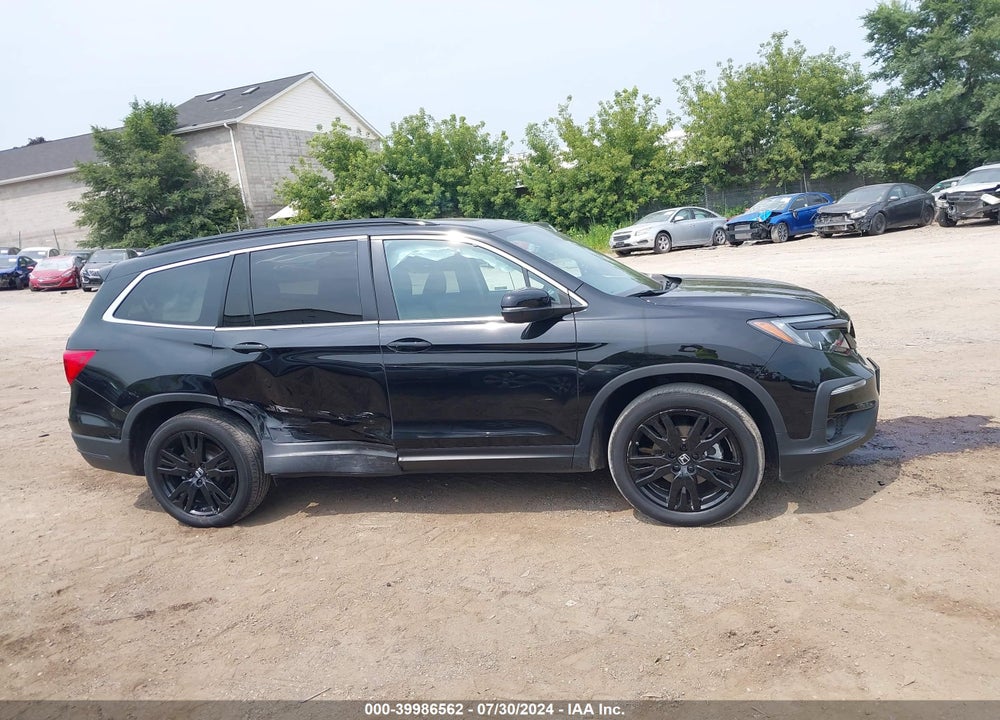 2022 HONDA PILOT AWD SPECIAL EDITION VIN: 5FNYF6H21NB041014