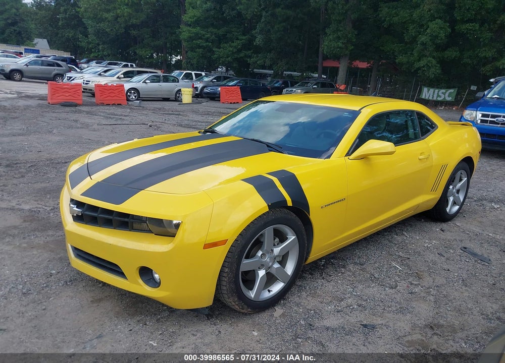 2011 CHEVROLET CAMARO 2LT VIN: 2G1FC1ED9B9156445