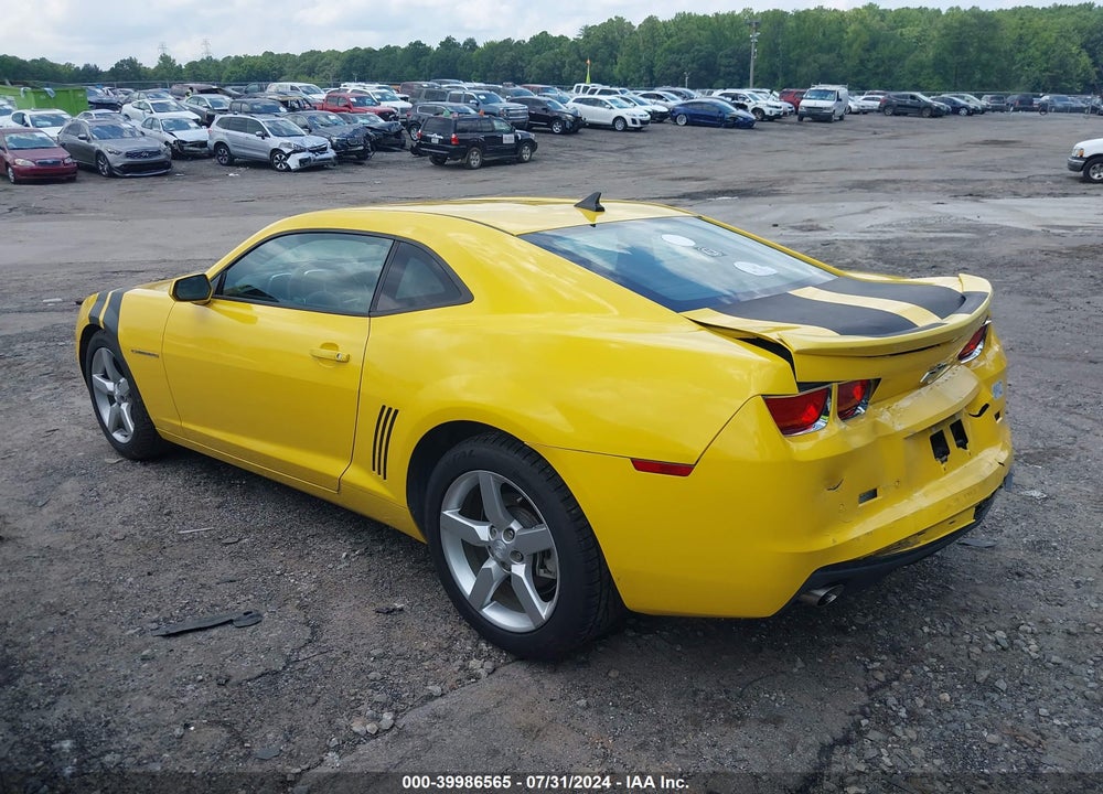 2011 CHEVROLET CAMARO 2LT VIN: 2G1FC1ED9B9156445