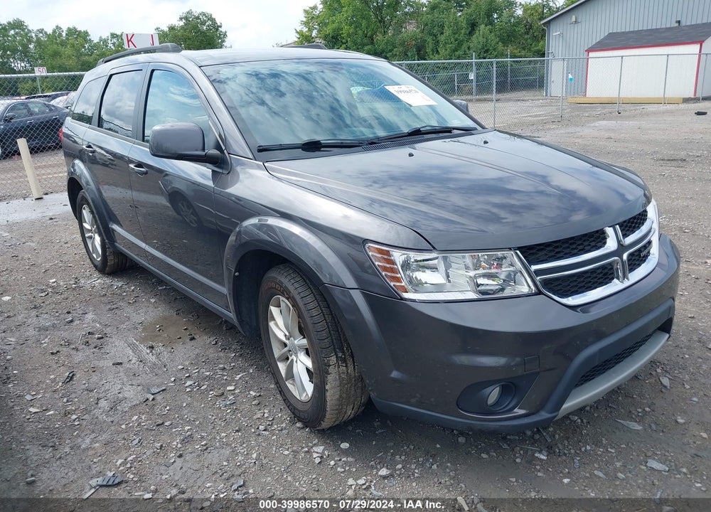 2014 DODGE JOURNEY SXT VIN: 3C4PDCBB2ET258307