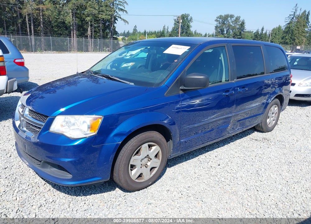 2011 DODGE GRAND CARAVAN EXPRESS VIN: 2D4RN4DGXBR779409