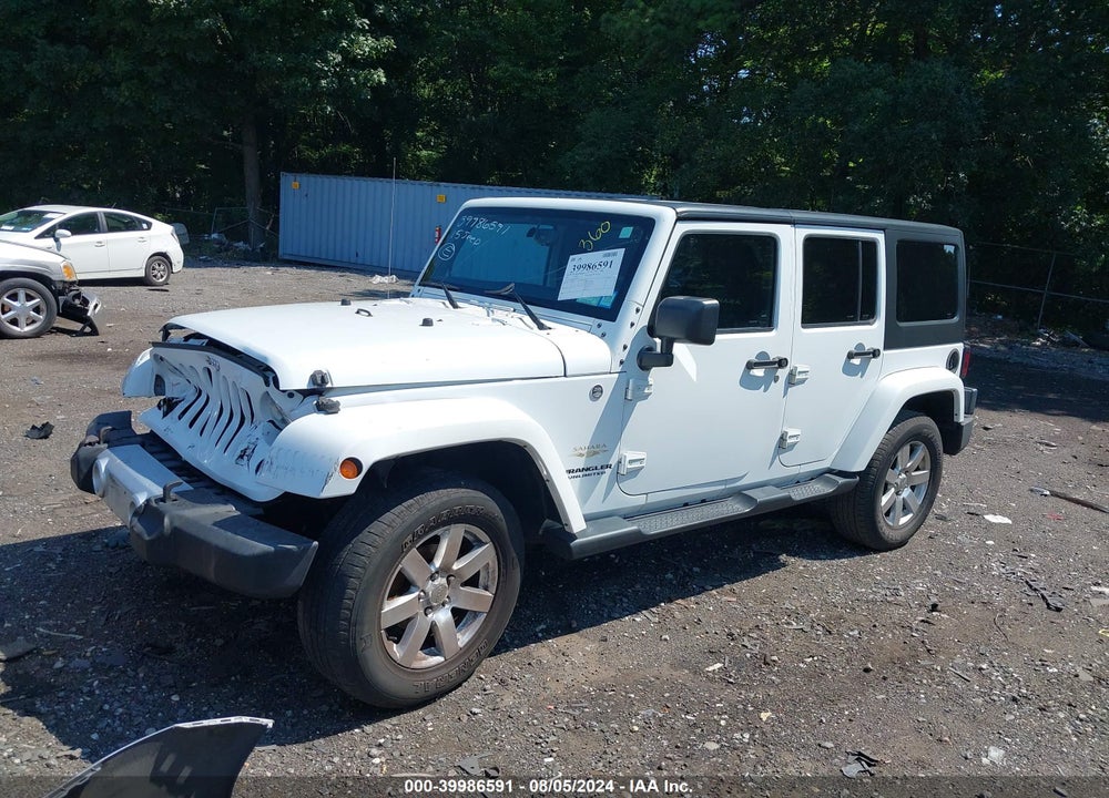 2015 JEEP WRANGLER UNLIMITED SAHARA VIN: 1C4BJWEG5FL612670