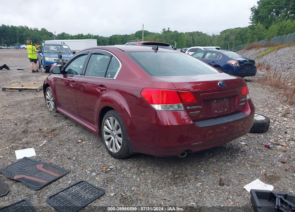 2011 SUBARU LEGACY 2.5I LIMITED VIN: 4S3BMBK67B3260794