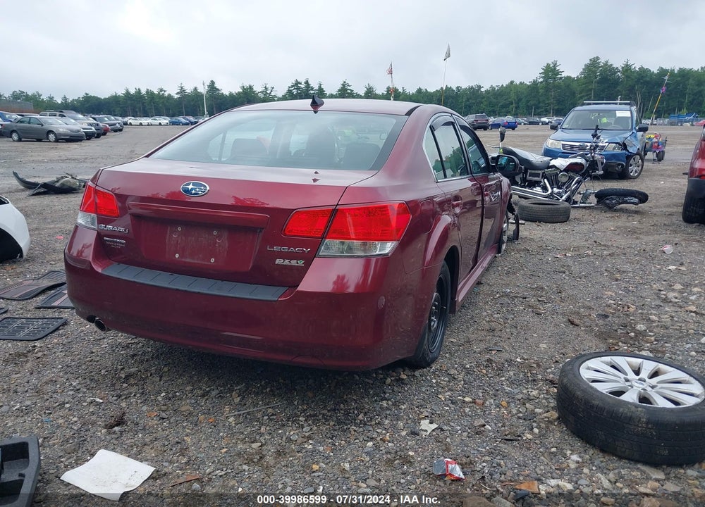 2011 SUBARU LEGACY 2.5I LIMITED VIN: 4S3BMBK67B3260794