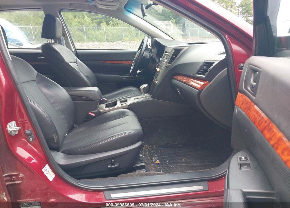 2011 SUBARU LEGACY 2.5I LIMITED VIN: 4S3BMBK67B3260794
