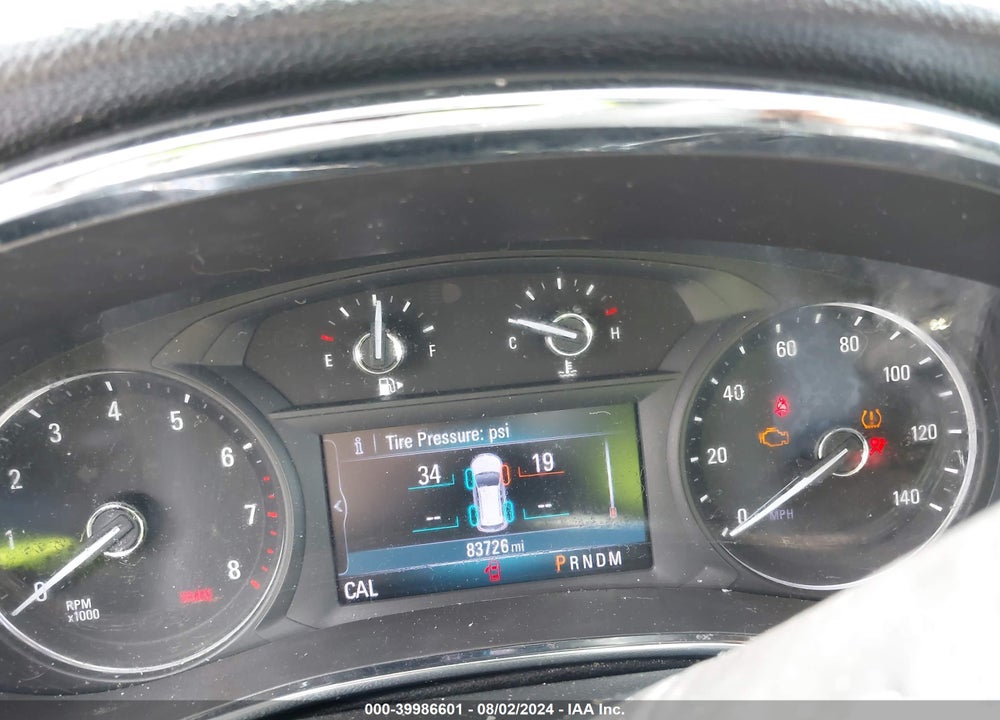 2019 BUICK ENCORE FWD PREFERRED VIN: KL4CJASB1KB911969