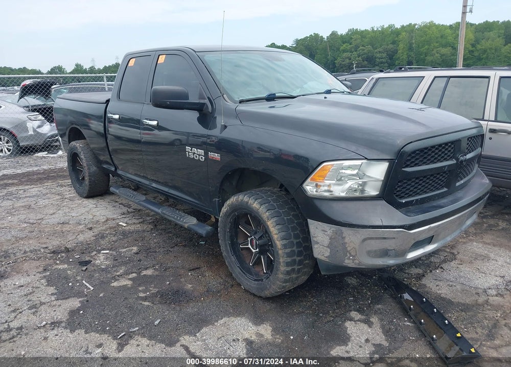 2017 RAM 1500 SLT QUAD CAB 4X2 6'4 BOX VIN: 1C6RR6GT6HS661894