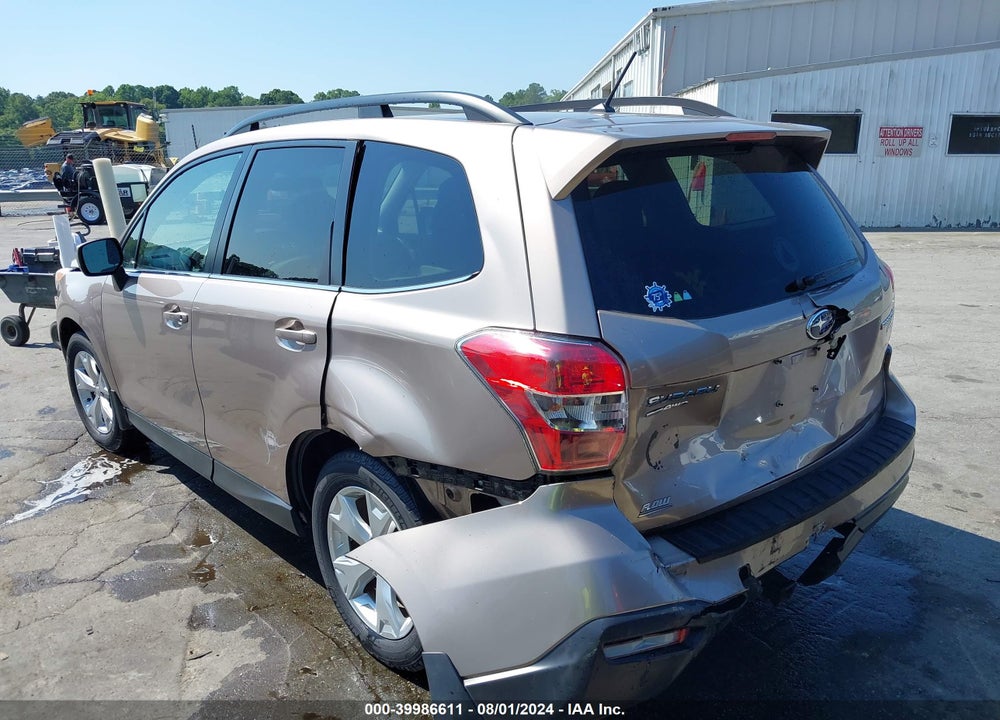 2015 SUBARU FORESTER 2.5I LIMITED VIN: JF2SJAHC9FH466449