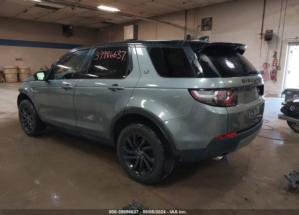 2017 LAND ROVER DISCOVERY SPORT SE VIN: SALCP2BG9HH658386